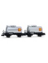 ARNOLD HN6701 FS, Set 2 carri cisterna „shell" in colore argento, Ep. III-IV