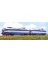 ACME 60644 Set 2 locomotive E.402 di Trenitalia, livrea blu/azzurro TTI con fascia tricolore, Ep. VI