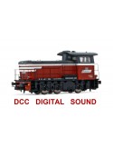RIVAROSSI HR2932S FS, locomotiva diesel gruppo 245, livrea Mercitalia, ep. VI DCC SOUND