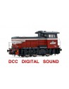 RIVAROSSI HR2932S FS, locomotiva diesel gruppo 245, livrea Mercitalia, ep. VI DCC SOUND