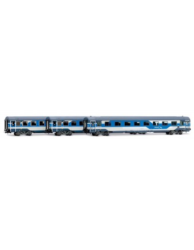 RIVAROSSI HR4407 FS set di 3 nuova livrea Intercity, ep. VI