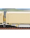 X-TRAINS 2390021 Carro intermodale Sggmrss 90‘ Wascosa