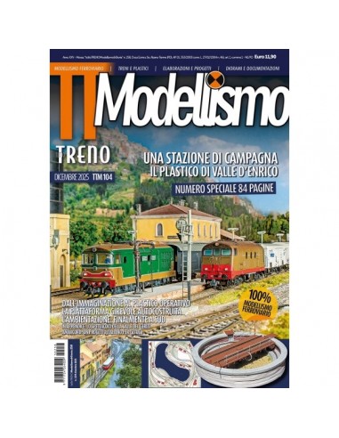 DUEGI EDITRICE TTM104  tuttoTRENO Modellismo n° 104 Dicembre 2025