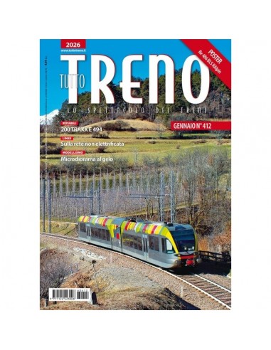 DUEGI EDITRICE TT412 tuttoTRENO n° 412 - Gennaio 2026
