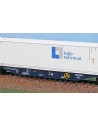 ACME 40419 Carro intermodale Sgnss CEMAT, con cassa mobile “Lugo Terminal”.