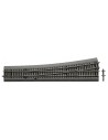 ROCO 42582 - Deviatoio sinistro Wl10 polarizzato 345mm con massicciata