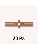 ALMROSE  8-104101/P2 - Coppia ganci magnetici condotta 2 poli NEM 362