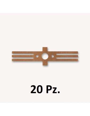 ALMROSE  8-104101/P2 - Coppia ganci magnetici condotta 2 poli NEM 362