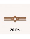 ALMROSE  4-40001/P20 Lamelle prendicorrente – Scala H0 tipo 1