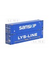 ACME 95044 Set 2 container da 45 piedi “Samskip” e “LYS-LINE”.