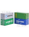 ACME 95066 Set 4 container da 20 piedi “CATU, “MAERSK”, “CMA CGM” e “UASC”
