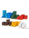 KIBRI 38662 - Set Deco scatole, merci su pallet