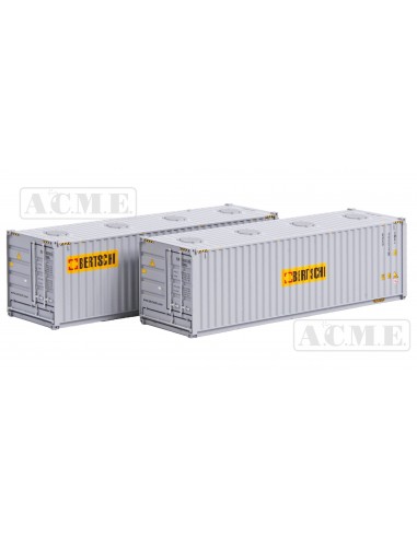 ACME 95051 Set composto da due bulk container 30 ft “InterBulk Food”.