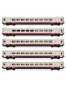 RIVAROSSI HR3024 Frecciabianca, set 5 carrozze intermedie ETR 460, ep. VI