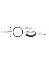 FLEISCHMANN 648002  ANELLI D'ADERENZA SCALA H0, Ø 13,6 mm