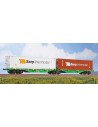 ACME 40498 Carro intermodale Tipo Sggmrss 90’ GTS Rail