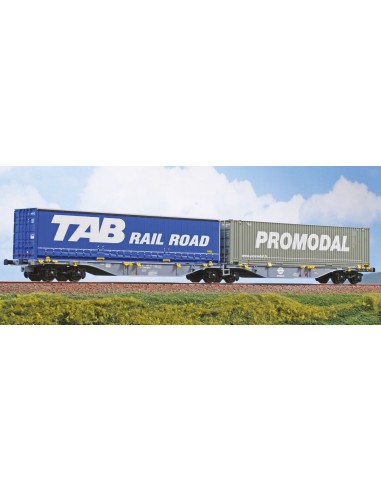ACME 40496 Carro intermodale Tipo Sggmrss 90’ ERMEWA