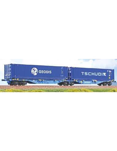 ACME 40399 Carro intermodale Tipo Sggmrss 90’ EUROWAGON