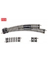 Peco ST-44  Scambio curvo destro Setrack insulfrog
