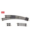 Peco ST-45  Scambio curvo sinistro Setrack insulfrog