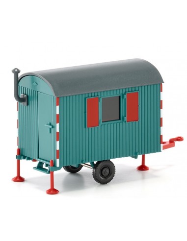 WIKING 065607 BARACCA SU RUOTE PER CANTIERI
