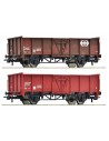 ROCO 77034  Set 2 carri merci apertI, SBB