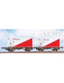 ACME 45098 Set 2 carri DSB con casse ''DSB Gods'', ep.V