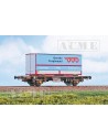 ACME 40512 Carro DSB con cassa mobile ''Danske Fragtmænd'', Ep.V