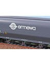 NME 514616 Tramoggia trasporto cereali Tagnpps da 101m³ ERMEWA. Epoca VI. H0