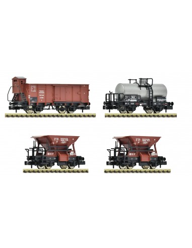 FLEISCHMANN 6660120 Set 4 pezzi: Treno merci, DRG