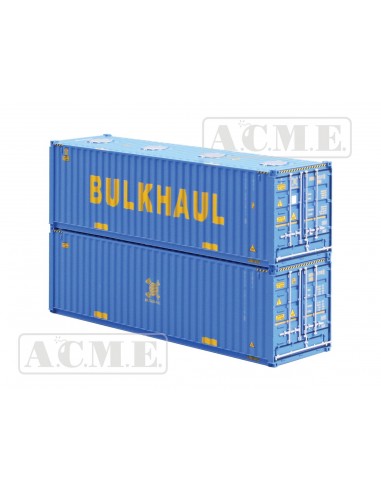 ACME 95052 Set 2 container da 30 piedi “BULKHAUL”