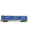 ROCO 6600145 CARRO PORTA CONTAINER, CD CARGO