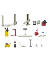 FALLER 180356 Attrezzatura per officina auto