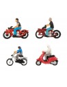 FALLER 151669 MOTOCICLISTI