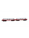 RIVAROSSI HR6702 Set 2 pianali Rmms, con alluminio di alluminio di