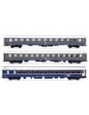 RIVAROSSI HR4411 FS, set di 3 carozze Exp 234/235 "Remus" Roma–Vienna