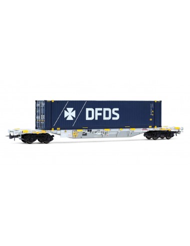 RIVAROSSI HR6704 Carro porta-container Sgnss HUPAC, container “DFDS”