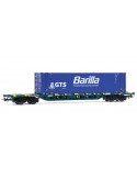 RIVAROSSI HR6706 Carro porta-container Sgnss MERCITALIA, container “GTS BARILLA”
