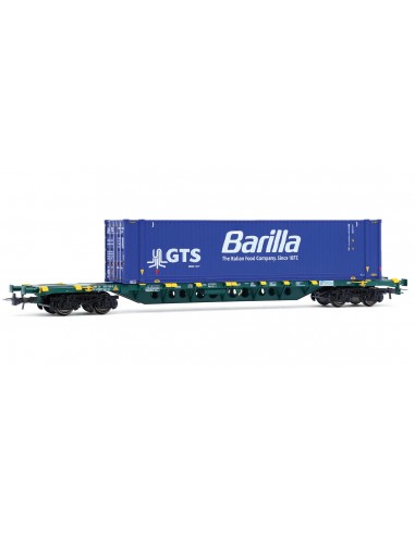 RIVAROSSI HR6706 Carro porta-container Sgnss MERCITALIA, container “GTS BARILLA”