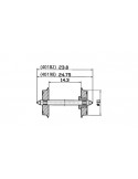 ROCO 40198 - ASSALE STANDARD H0