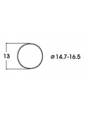 ROCO - 40071 ANELLI D'ADERENZA SCALA H0, Ø 14,7 - 16,5 mm