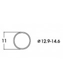 ROCO 40070 - ANELLI D'ADERENZA SCALA H0, Ø 12,9 - 14,6 mm