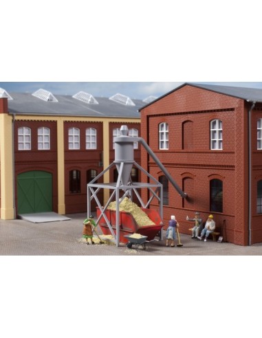 AUHAGEN 80108 - kit impianto industriale esterno aspira trucioli legno
