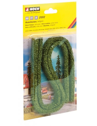 NOCH 21512 - Siepe verde chiaro , 2 Pz