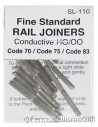 PECO SL-110 Giunzioni metalliche binari codice 83 - 75 - 70 24pz.