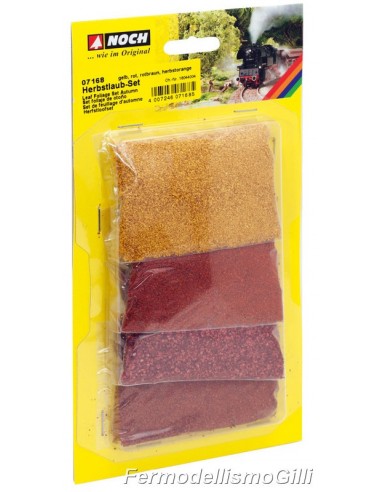 NOCH - 07168 Set 4 colori fogliame per alberi Autunno