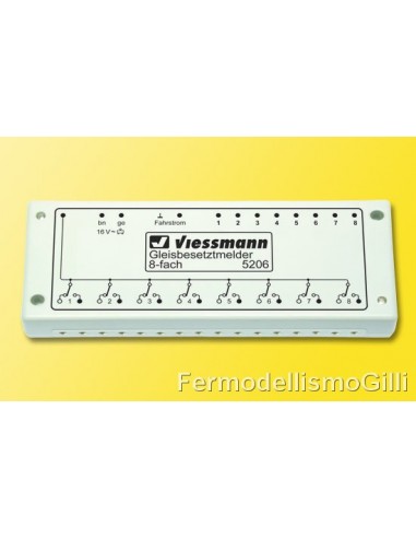 VIESSMANN - 5206 Rilevatore di occupazione per 8 sezioni