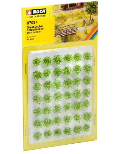 NOCH - 07034 Ciuffo d'erba di campo XL 42 Pz.