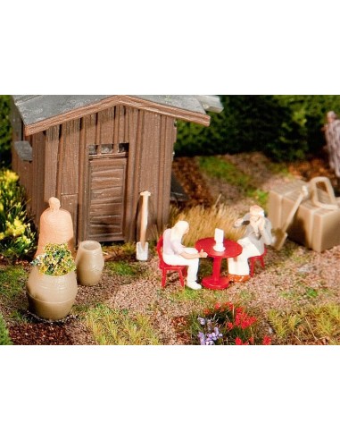 FALLER 180906 - Kit accessori e attrezzi per giardino