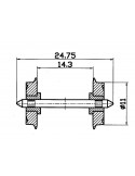 ROCO - 40199 ASSALE STANDARD H0